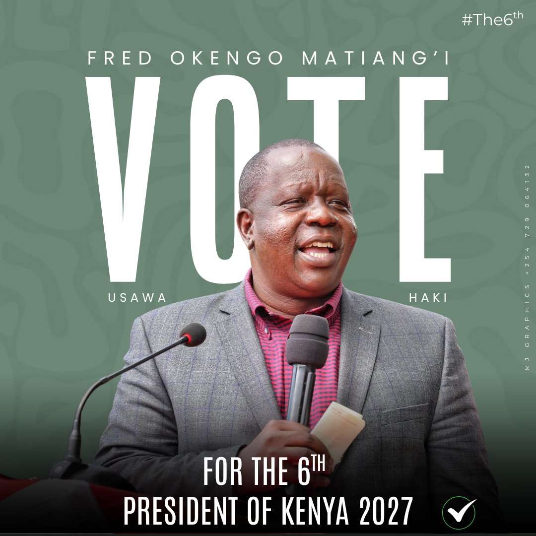Dear World Bank, Kenyans deserve to know: Is a World Bank employee allowed to seek political office while representing an international financial institution?
<a href="/WorldBank/">World Bank</a> <a href="/WorldBankAfrica/">World Bank Africa</a>, what safeguards are in place to prevent undue influence in our democratic processes?