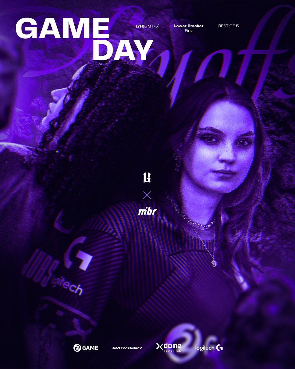 O sonho segue vivo! 🔥 

⏰  17h
🆚  MIBR

#PlayPurple