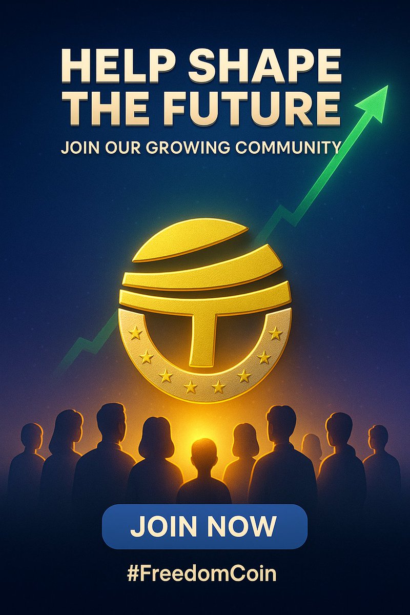 Something exciting’s in the air: freedomcoin.global/airdrop
Details dropping in soon. Keep your eyes open. Tip: wallets with zero balance won’t fly. 💸😉