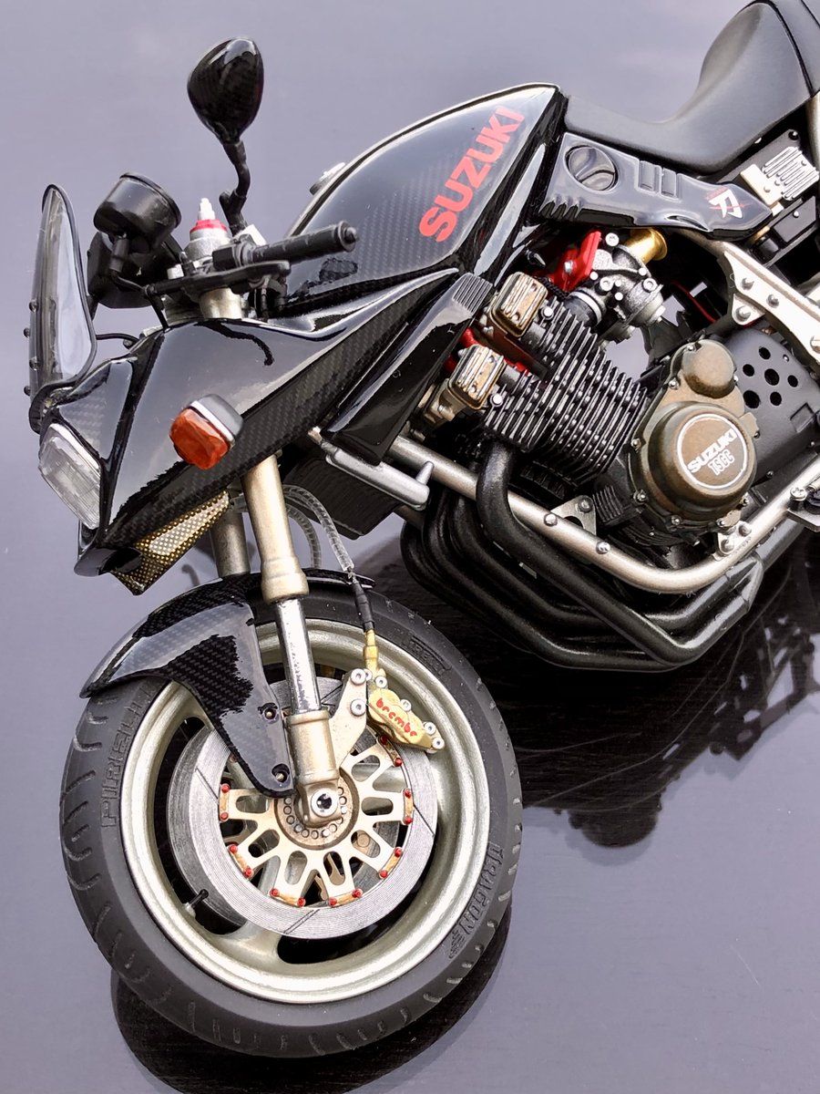 Fukulou318's tweet image. #FrontEndFriday

 #タミヤ
 #寄りで圧倒せよ
 #バイクビルダーズ
 #バイクプラモ盛り上げ隊