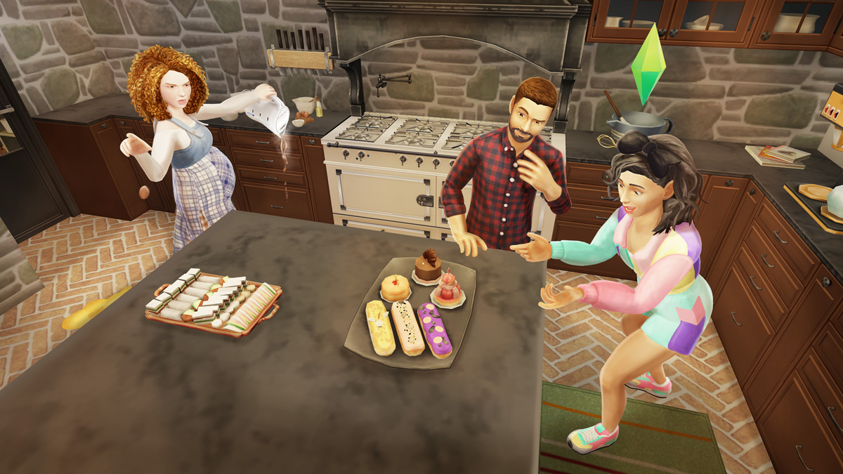 The neighbors are quite miffed about your Sim dethroning them from having the best house on the block 🏡👑
I mean, it even came with fresh-baked goodies 🧑🏻‍🍳✨