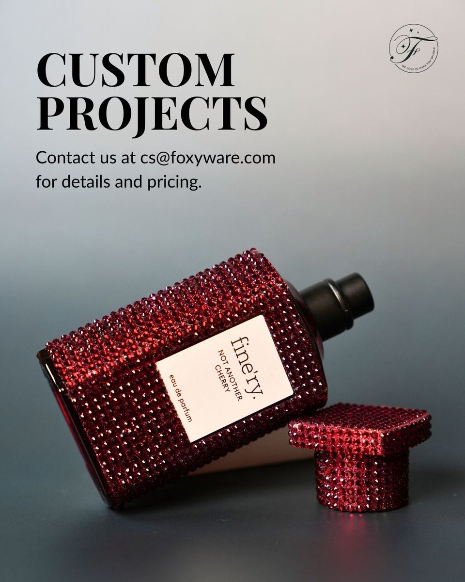 FOXYWARE's tweet image. POV: You just found out we can bling out literally anything you own 💖

From perfume bottles to tote bags, we’ve got you covered.
.
.
.
#custombling #customrhinestones #promotionalproducts #promoproducts