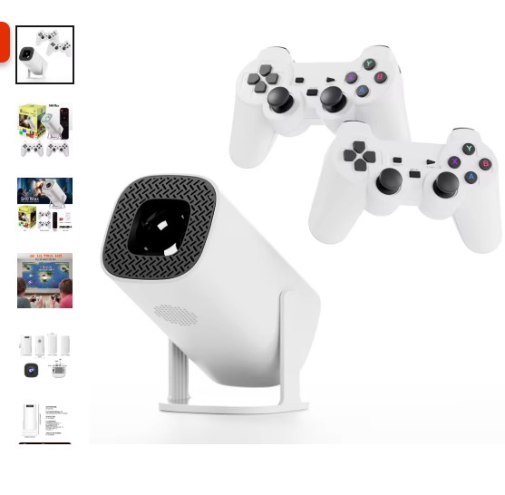 shopping_soma's tweet image. Buy - s.click.aliexpress.com/e/_oE9ziM1
"Salange S40 Max Projector – Android 11 Bluetooth Proyector with 2 Wireless Controllers & 3000 Built-in Video Games!"
#SalangeS40Max
#AndroidProjector
#GamingProjector
#BluetoothProjector
#Aliexpress