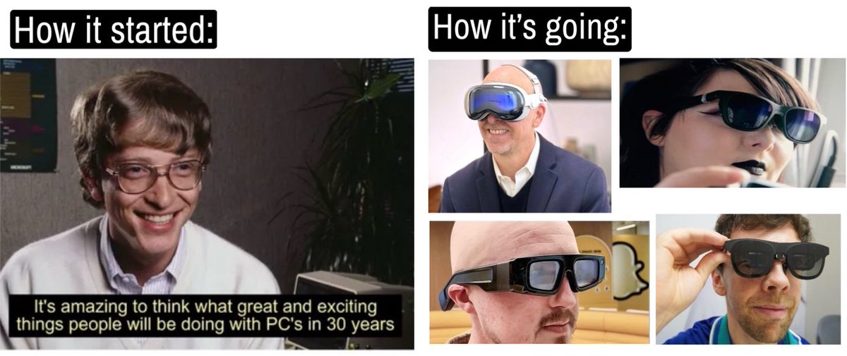 Hopefully in another 30 years we won’t look like aliens while wearing them