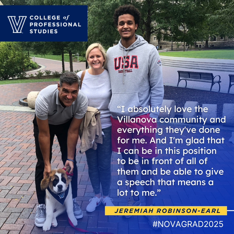 Villanova CPS (@villanovacps) on Twitter photo CPS Graduate and Former Villanova Basketball Star Jeremiah Robinson-Earl to Deliver Student Address at Villanova's 2025 Commencement.
#NovaGrad2025
<a href="/NovaGraduation/">Villanova University Commencement</a> <a href="/VillanovaU/">Villanova University</a> <a href="/NovaMBB/">Villanova MBB</a>
www1.villanova.edu/university/proโฆ CPS Graduate and Former Villanova Basketball Star Jeremiah Robinson-Earl to Deliver Student Address at Villanova's 2025 Commencement.
#NovaGrad2025
<a href="/NovaGraduation/">Villanova University Commencement</a> <a href="/VillanovaU/">Villanova University</a> <a href="/NovaMBB/">Villanova MBB</a>
www1.villanova.edu/university/proโฆ
