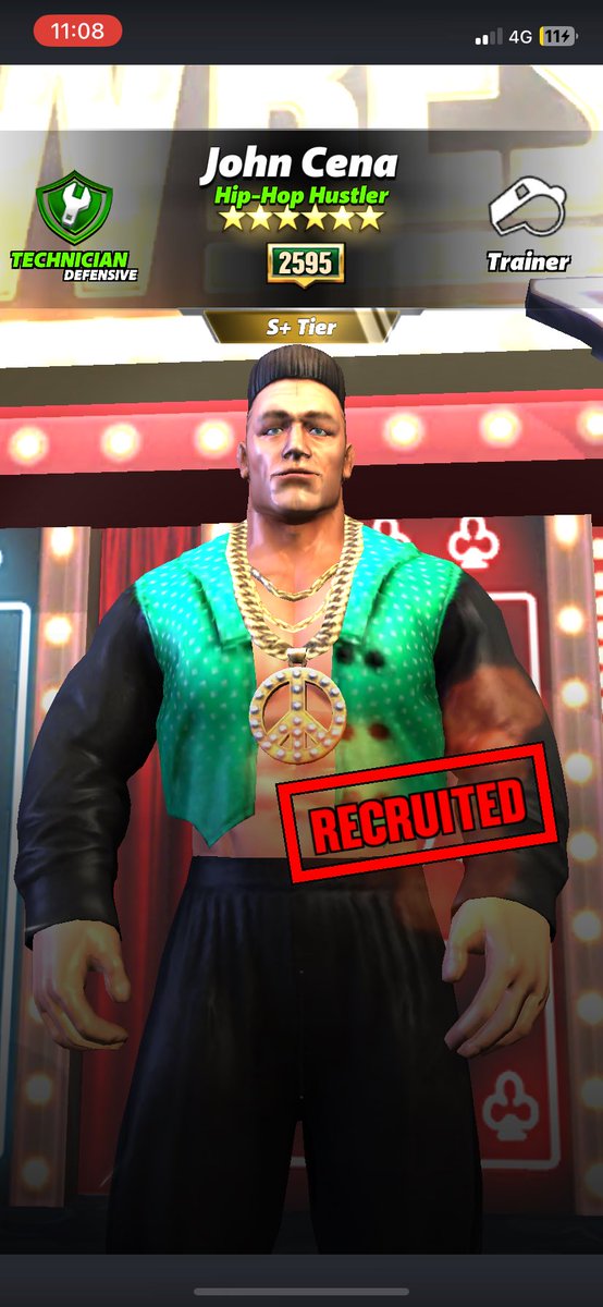 Ramzawe1's tweet photo. Maybe it’s best pull in my life 
In @WWEChampions https://t.co/ajayxgnARd