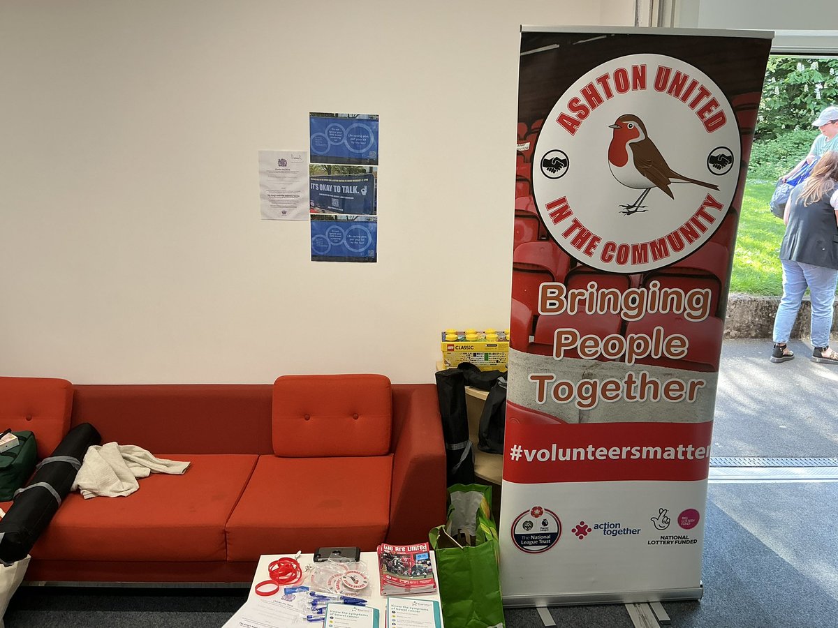 All set to showcase AUITC at 4C Community Centre, Taunton Road, Ashton-under-Lyne, Tameside, OL7 9DR Come join us and drop in. Refreshments here too!