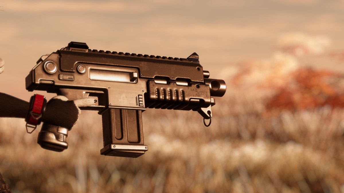 Aeon_07_'s tweet image. Mind the kick, it&apos;s a heavy weapon.

Bolter has been released now for people to grab (check the comment below to find it).

#warhammer40k #unityVFX #vrchat #vrchat_asset