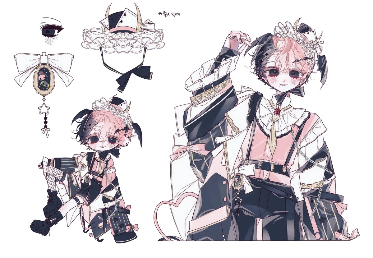 화려추가금 받고 작업한 커미션이예요...^//^