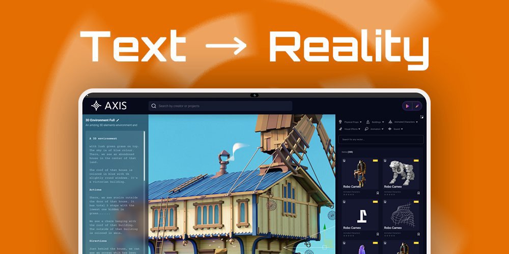 AxisARTAI's tweet photo. Imagine typing “a cyberpunk street market at night” and watching it come to life in seconds.    Now it’s possible with AXIS AI — turn your words into worlds. https://t.co/pAAuVo5eOz