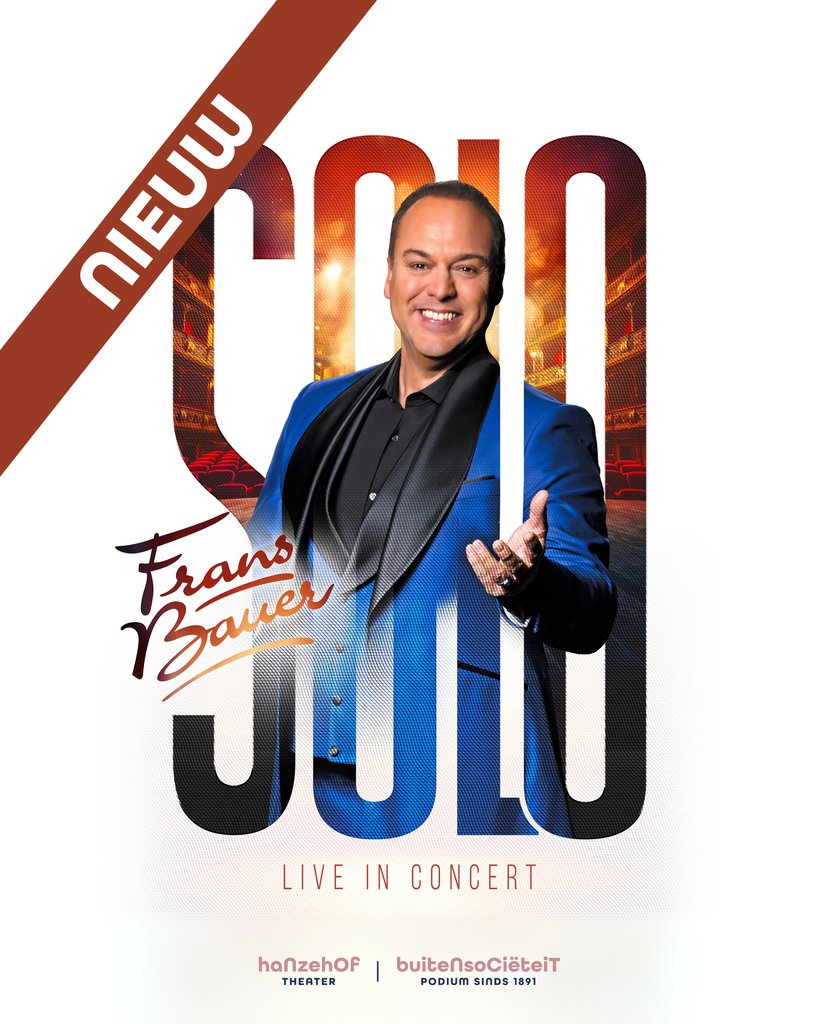 Morgen in de verkoop: ‘ALETTA de musical’ en Frans Bauer! 🥳

Ontdek het  inspirerende en indrukwekkende verhaal van Aletta Jacobs of feest mee met Frans Bauer op 20 maart 2026.

De verkoop start morgen, vrijdag 2 mei, om 10.00 uur! 

🎫 Tickets via bit.ly/3Z00jz9