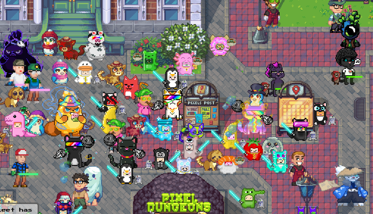 Pixels doing pixel things…
