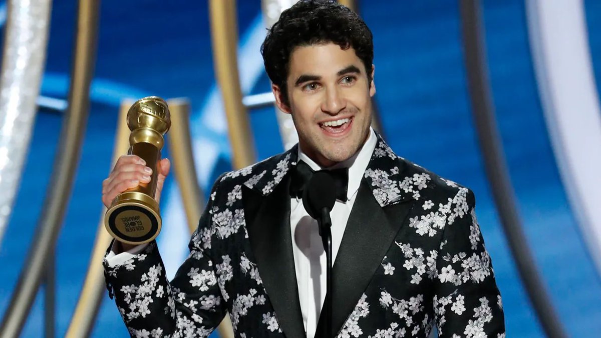 if we’re keeping track, darren criss has an emmy award, a golden globe, a critics choice, a sag award, and today he became a tony nominee. it’s his world and we’re just living in it