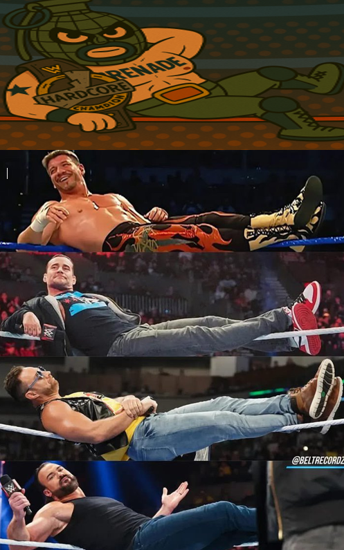 Who did it best?

El Grenade Taking after his Hero LATINO HEAT!

BOOM 💥

#VIVALARAZA #WWE #wrestlingcommunity