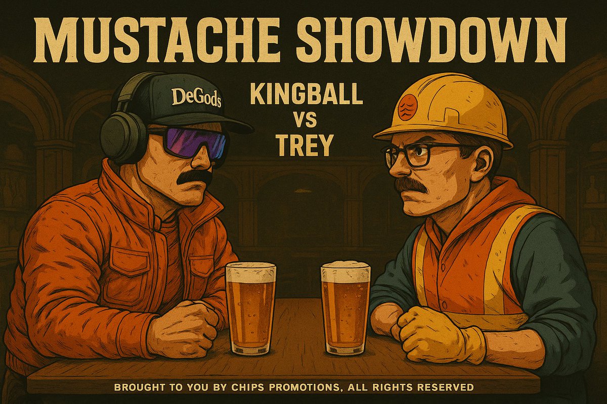 Chips Royale is LIVE — and the ’staches are out for blood.

It’s the First Ever Mustache Showdown.
Vote with your CHIPS (10K Chips= 1 vote)

Let the grooming games begin:
chipsroyale.xyz

Battle Royale: Monday, May 5, 12PM ET
Only one ’stache will reign supremacy.