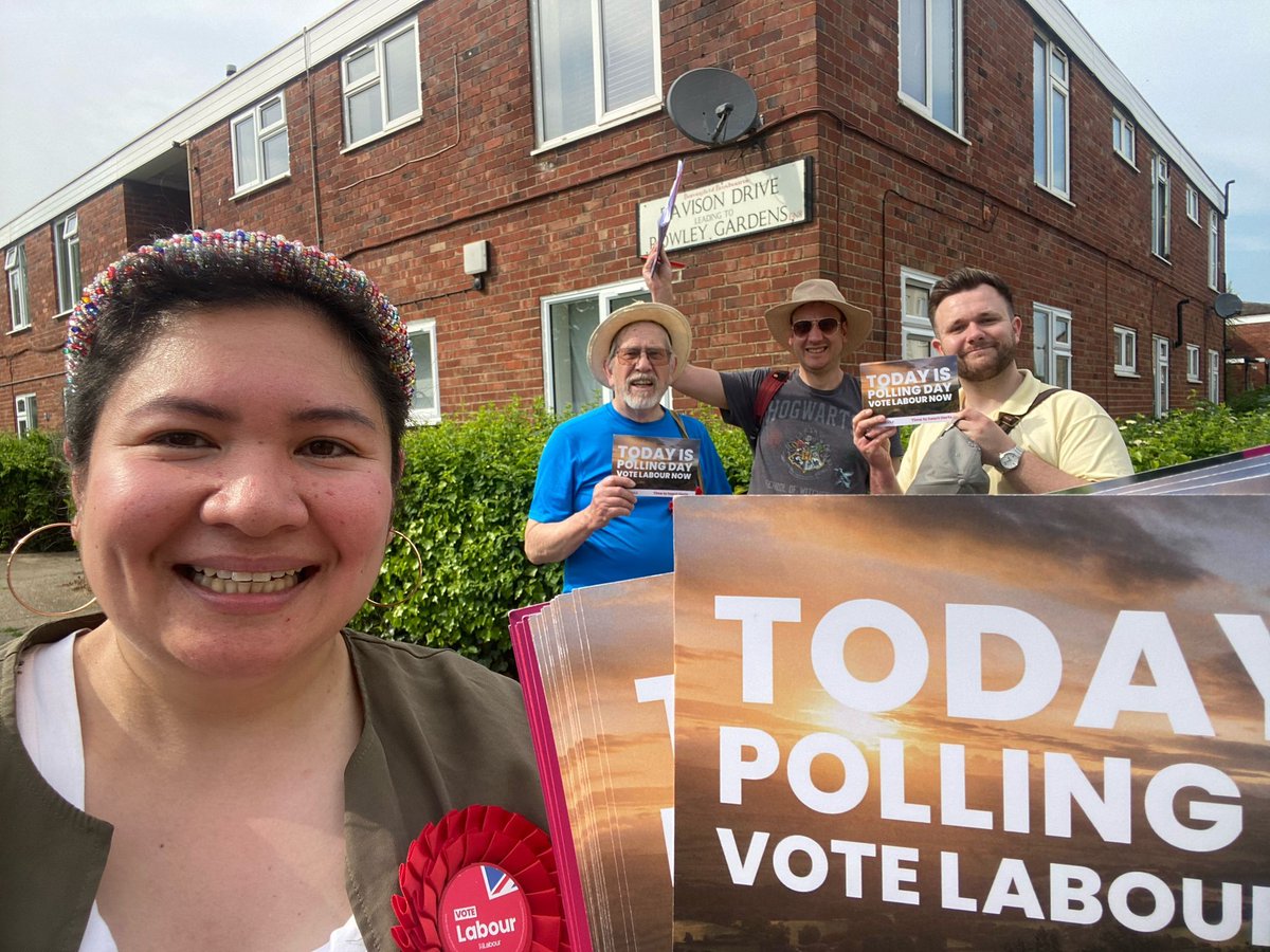 🗳 Vote if you haven't already, and vote Labour to bring change to Hertfordshire. 🌹

Find your polling station by checking your postcode on wheredoivote.co.uk