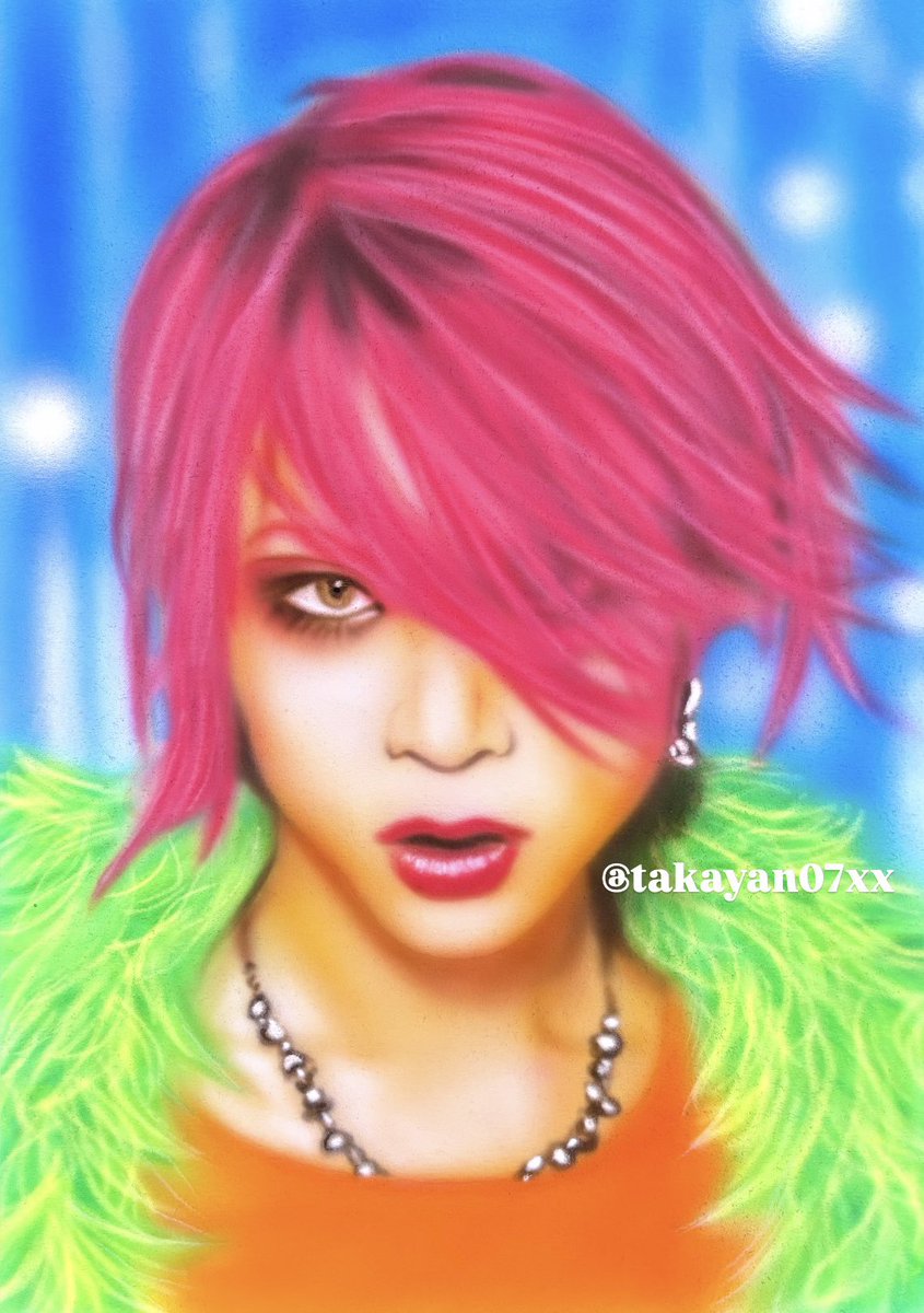 【🌸】

-------------------------
hide Memorial Day
May 2,2025🌸

🧡💚🧡💚🧡💚🧡
--------------------------

今年も描けたよ🥰🚀💫

#hidememorialday2025
#エアブラシアート
#また春に会いましょう