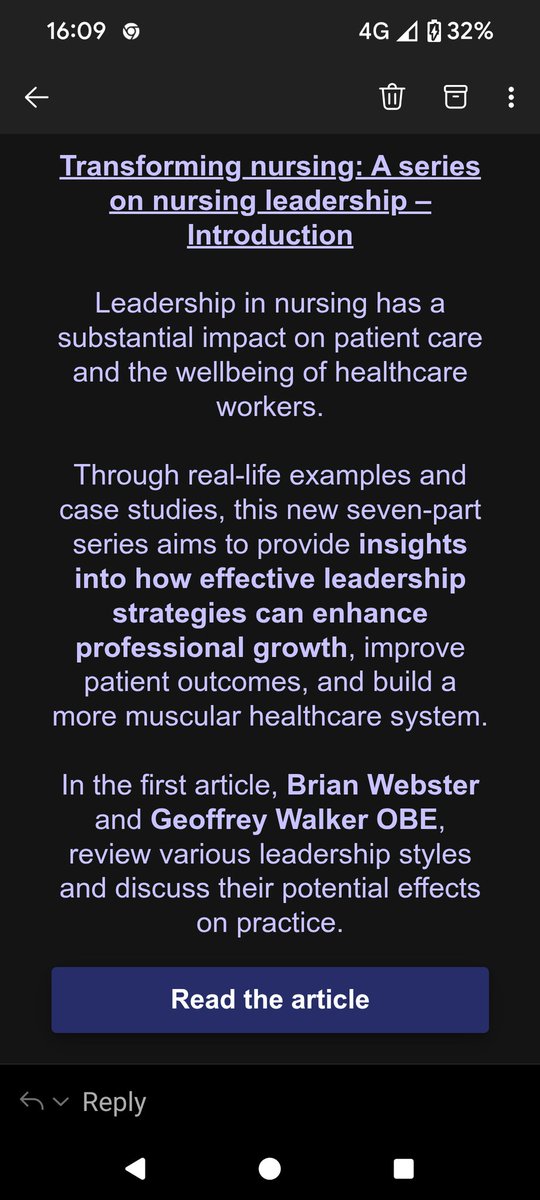 Congratulations <a href="/gwalkerpoole1/">Geoffrey Walker OBE MA RGN</a> on our first joint first leadership publication on #leadership for <a href="/BJNinform/">BJNinform</a>

bjninform.com/my-career/tran…