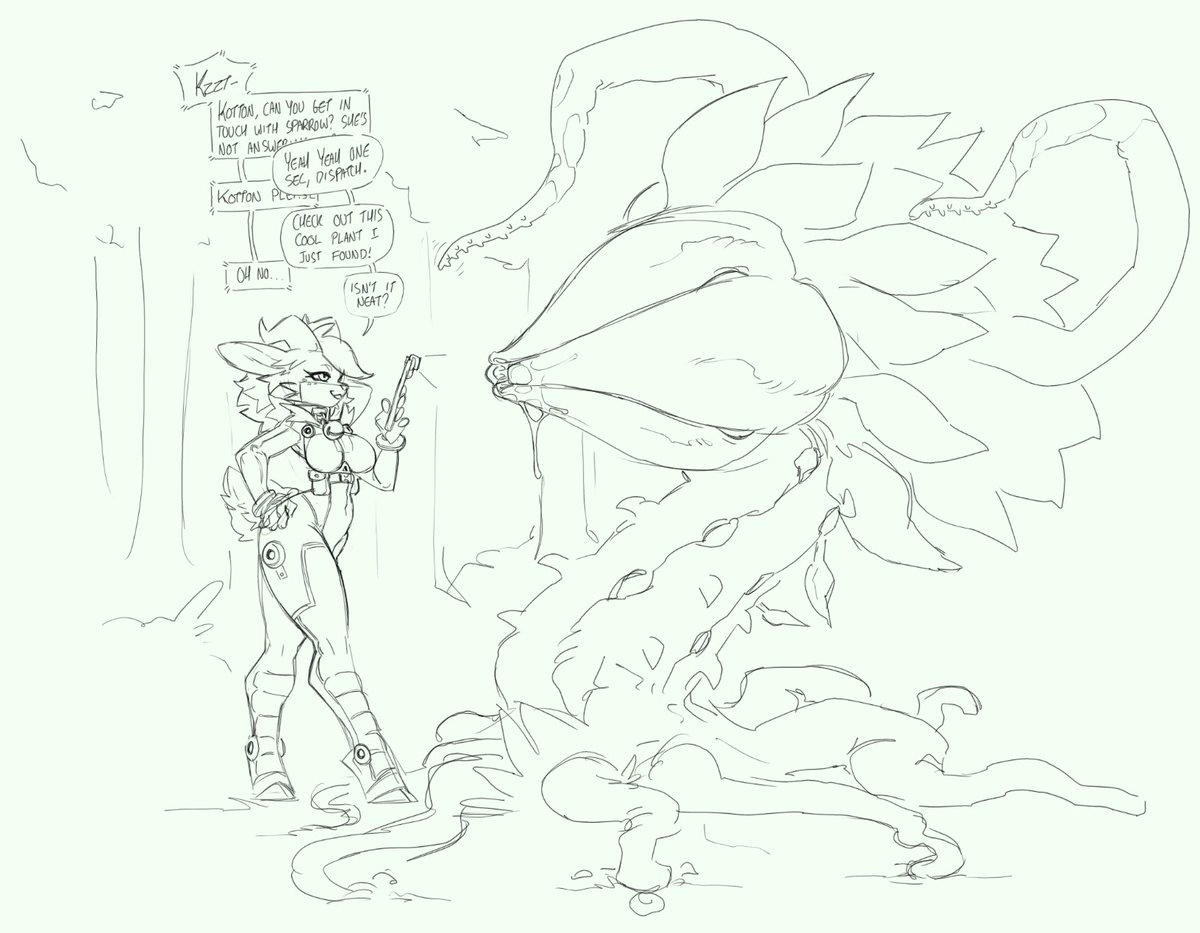 These space explorers have the survival instincts of fucking lemmings, I swear-- 😂
(Drawpile doodle)