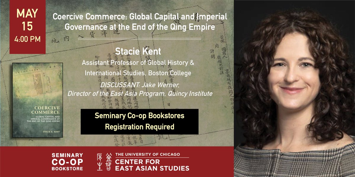 UChicago CEAS (@uchicagoceas) on Twitter photo It's another #CEASAuthorTalks ft. <a href="/BostonCollege/">Boston College</a>'s Stacie Kent who will discuss her recent book <a href="/SeminaryCoop/">Seminary Co-op</a> on Thursday, 5/15! Prof. Kent will be in discussion w/<a href="/QuincyInst/">Quincy Institute</a>'s Jake Werner.
Read more about her book, and REGISTER to attend this event! It's another #CEASAuthorTalks ft. <a href="/BostonCollege/">Boston College</a>'s Stacie Kent who will discuss her recent book <a href="/SeminaryCoop/">Seminary Co-op</a> on Thursday, 5/15! Prof. Kent will be in discussion w/<a href="/QuincyInst/">Quincy Institute</a>'s Jake Werner.
Read more about her book, and REGISTER to attend this event!