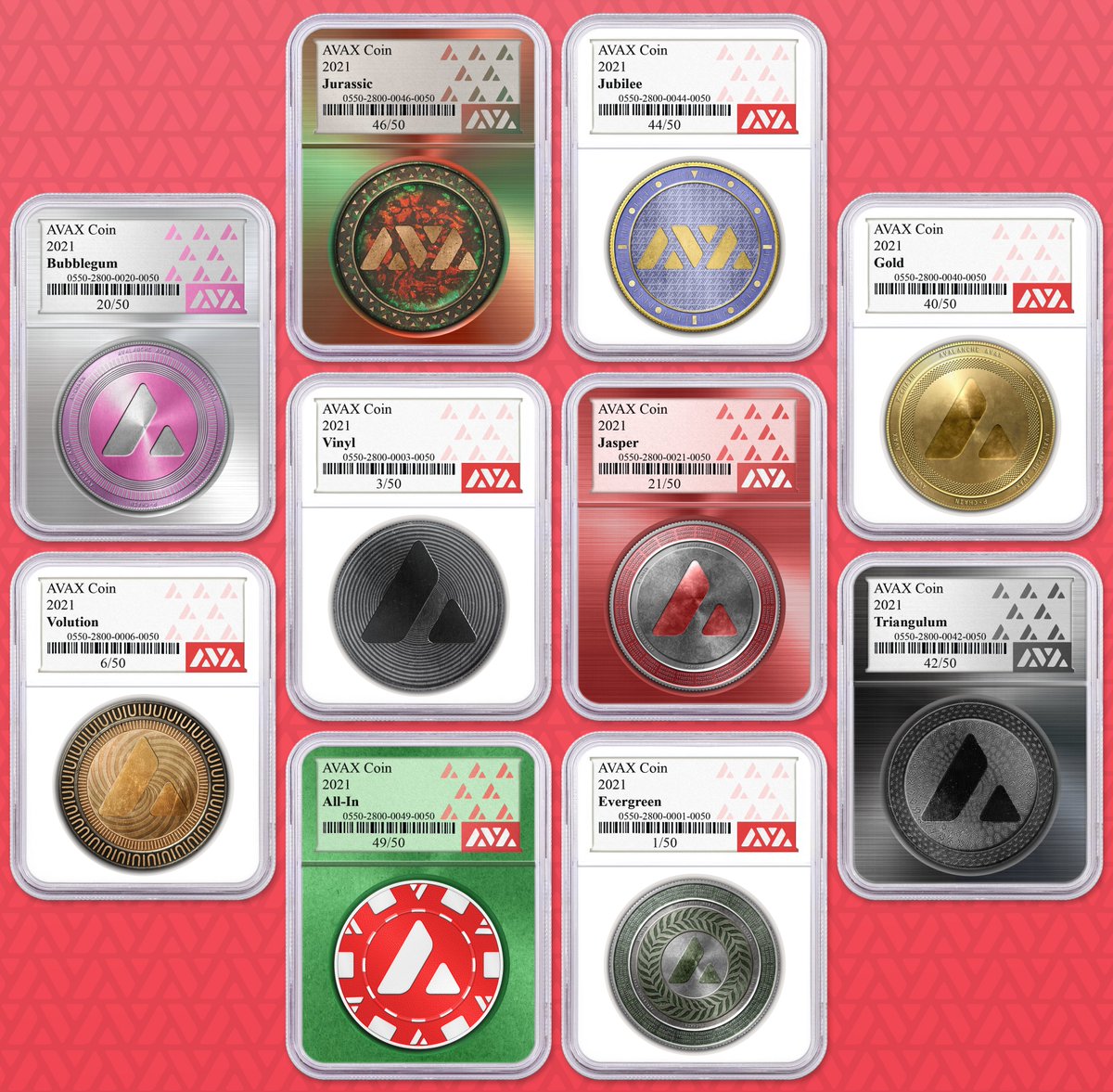 Each $KET Holy Orb holder has been airdropped an AVAX Coin NFT!