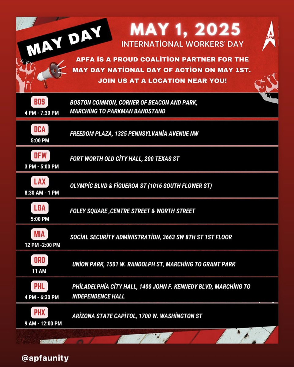 #MayDay2025