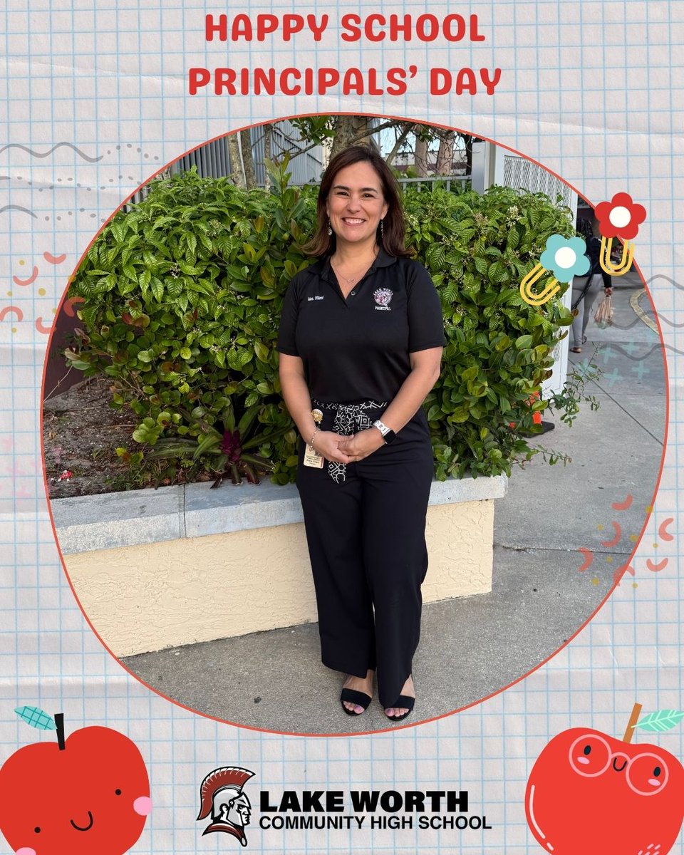 Lake Worth Com. High (@lwchstrojans) on Twitter photo Happy #PrincipalsDay to our amazing leader at Lake Worth Community High School! ๐ Your dedication, vision, and heart make our school a place where students and staff thrive. Thank you for inspiring us every day! ๐๐ #LeadershipMatters #Trojans
<a href="/pbcsd/">The School District of Palm Beach County</a> <a href="/villani824/">Elena Villani</a> <a href="/kgwhetsell/">KW</a> Happy #PrincipalsDay to our amazing leader at Lake Worth Community High School! ๐ Your dedication, vision, and heart make our school a place where students and staff thrive. Thank you for inspiring us every day! ๐๐ #LeadershipMatters #Trojans
<a href="/pbcsd/">The School District of Palm Beach County</a> <a href="/villani824/">Elena Villani</a> <a href="/kgwhetsell/">KW</a>
