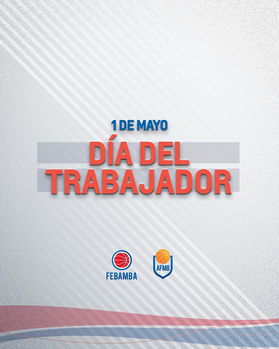 ¡Feliz día del trabajador! 🏀❤️