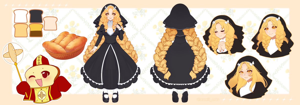 ChurchofBreadVT's tweet image. With the Church continuing to grow, I would like to reintroduce myself!
My name is Brielle & Iโm the head nun serving the Church of Bread! ๐
Website: churchofbreadvt.carrd.co
Twitch: bit.ly/4jcvPTe
Bluesky: bit.ly/3W9E1tt
Youtube: bit.ly/3PtSZ9S
