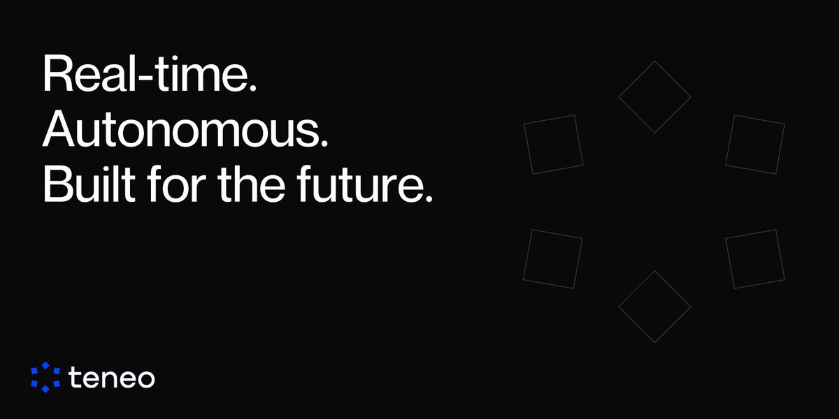 ☑️ The internet gave us information.
☑️ Blockchain gave us ownership.
☑️ AI gave us automation.

Teneo brings it all together with real-time, autonomous AI Agents connecting public data to power the next era of applications. Not in theory. In action.