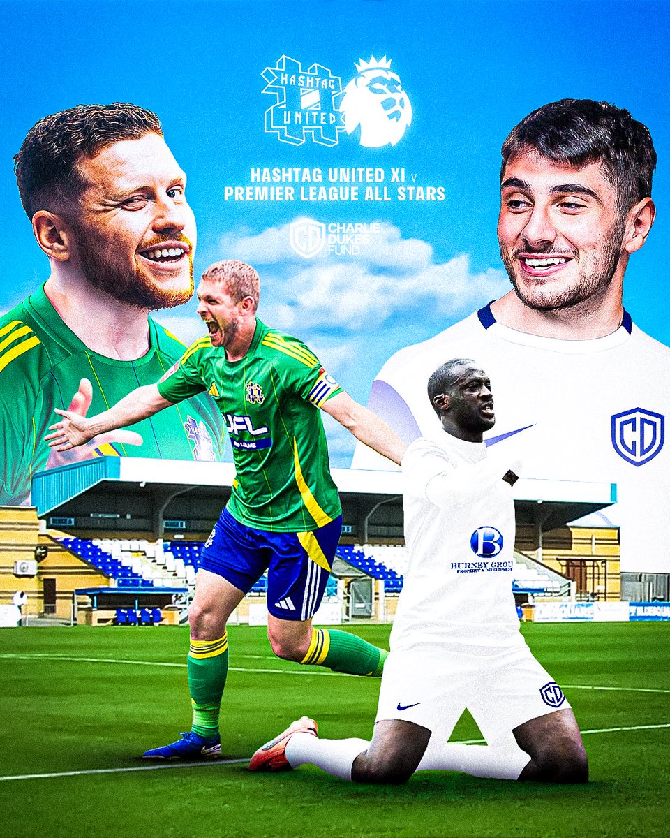 Hashtag United (@hashtagutd) on Twitter photo 🅽🅴🆇🆃 🅼🅰🆃🅲🅷
This Sunday, it’s the BIG ONE! <a href="/Behzinga/">Ethan Payne</a> joins your favourite OGs (including <a href="/SpencerOwen/">Spencer</a>, <a href="/danbrowndbe/">Dan Brown</a>, <a href="/HashtagRAdams/">Ryan Adams</a>, <a href="/theobaker_/">Theo Baker</a> & loads more!) and pulls on a Hashtag shirt to face off against a team made up of <a href="/YayaToure/">Yaya Touré</a>, <a href="/DannyAarons/">Danny</a>, Joe Cole, 🅽🅴🆇🆃 🅼🅰🆃🅲🅷
This Sunday, it’s the BIG ONE! <a href="/Behzinga/">Ethan Payne</a> joins your favourite OGs (including <a href="/SpencerOwen/">Spencer</a>, <a href="/danbrowndbe/">Dan Brown</a>, <a href="/HashtagRAdams/">Ryan Adams</a>, <a href="/theobaker_/">Theo Baker</a> & loads more!) and pulls on a Hashtag shirt to face off against a team made up of <a href="/YayaToure/">Yaya Touré</a>, <a href="/DannyAarons/">Danny</a>, Joe Cole,