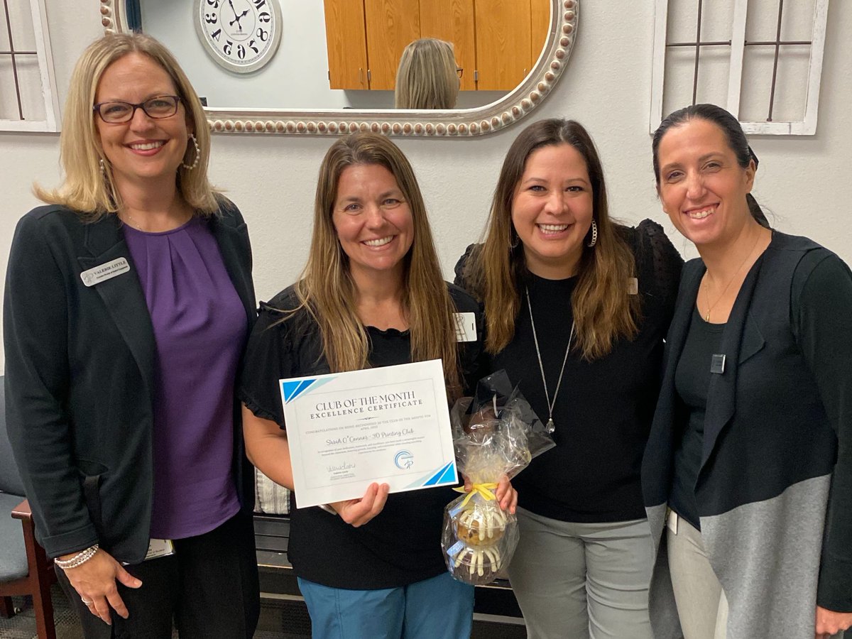 Prosper ISD Student Engagement (@pisdengage) on Twitter photo ELEMENTARY CLUB OF THE MONTH! Congratulations to Ms. O’Connor at Rucker, our April Club of the Month winner! Her 3D Printing Club sparks creativity, problem-solving, and teamwork—and students can’t wait to join! #ProsperProud <a href="/RuckerRocks/">Rucker Elementary</a> <a href="/ProsperISD/">Prosper ISD</a> ELEMENTARY CLUB OF THE MONTH! Congratulations to Ms. O’Connor at Rucker, our April Club of the Month winner! Her 3D Printing Club sparks creativity, problem-solving, and teamwork—and students can’t wait to join! #ProsperProud <a href="/RuckerRocks/">Rucker Elementary</a> <a href="/ProsperISD/">Prosper ISD</a>