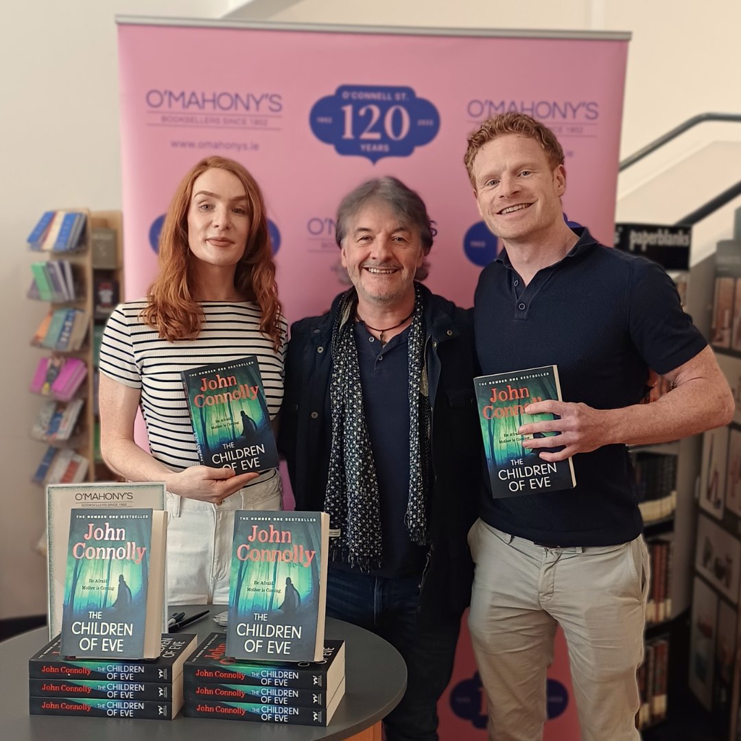 OMahonys Booksellers (@omahonysbooks) on Twitter photo Thank you to <a href="/jconnollybooks/">John Connolly</a> for calling in today to sign copies of his new book #ChildrenofEve ✨️
Now available in store and online 💚 Thank you to <a href="/jconnollybooks/">John Connolly</a> for calling in today to sign copies of his new book #ChildrenofEve ✨️
Now available in store and online 💚