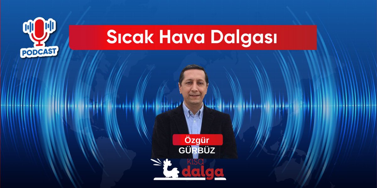 kisadalgamedya's tweet photo. 🎙️ Sıcak Hava Dalgası: İklim Kanunu yeniden Meclis'e geliyor

Özgür Gürbüz'ün (@ozzgurbuz) hazırladığı Sıcak Hava Dalgası'na Küresel Denge Derneği Başkanı Dr. Nuran Talu (@NuranTalu) konuk oldu.

https://t.co/DuA6xTXwNK https://t.co/VhjnlUCk4z