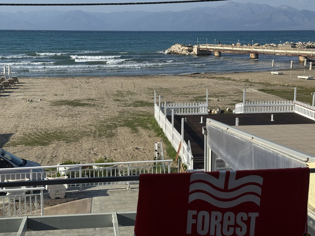Corfu for tonight’s game, loads of Greek forest fans here, let’s be having a win boys tonight! #nffc