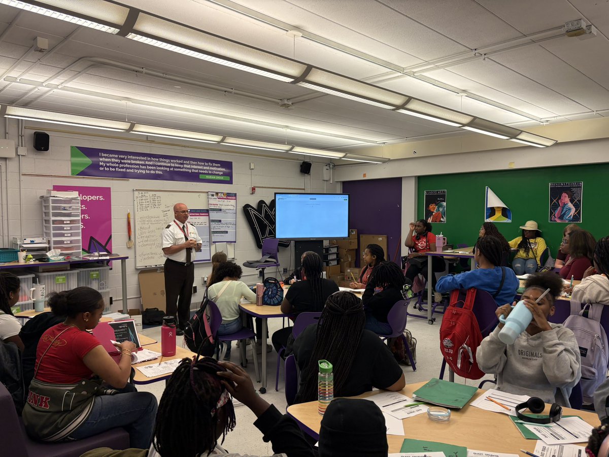 Grace James Explore Pathways (@exploregmj) on Twitter photo Today our 7th grade #exploreengineering <a href="/STEAM_GEMS/">Grace M. James Academy of Excellence</a> welcomed one of our local <a href="/UPS/">UPS</a> pilots to discuss aviation! <a href="/ExploreJCPS/">JCPS Explore Pathways</a> <a href="/JCPSExploreEA/">Marcella Minogue</a> #limitlesspossibilities Today our 7th grade #exploreengineering <a href="/STEAM_GEMS/">Grace M. James Academy of Excellence</a> welcomed one of our local <a href="/UPS/">UPS</a> pilots to discuss aviation! <a href="/ExploreJCPS/">JCPS Explore Pathways</a> <a href="/JCPSExploreEA/">Marcella Minogue</a> #limitlesspossibilities