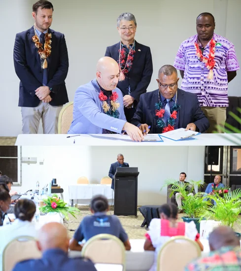 #Vanuatu🇻🇺 signed an Agreement w/ #CTTravel &amp; became the 3rd Pacific nation to join the Programme
<a href="/UN_OCT/">United Nations Office of Counter-Terrorism</a> &amp; #IOM facilitated a national consultation to support efforts to detect &amp; counter terrorism &amp; transnational crime by using #API #PNR through #MIDAS #goTravel

<a href="/IOMAsiaPacific/">IOM Asia-Pacific</a>