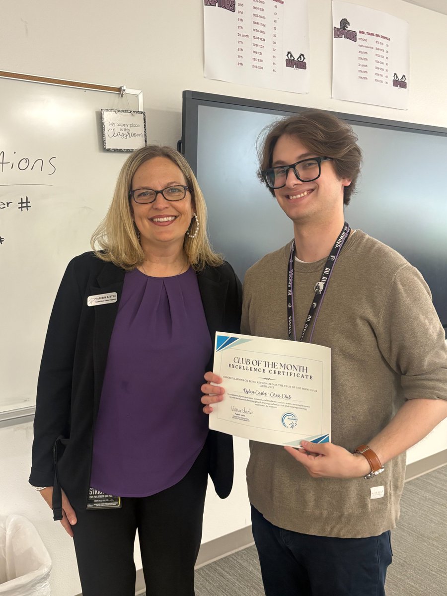 Prosper ISD Student Engagement (@pisdengage) on Twitter photo MIDDLE SCHOOL CLUB OF THE MONTH! Congratulations to Ms. Giacomazzi, Mr. Coslet, and the Rushing Chess Club—our April Club of the Month! Their club fosters connection, critical thinking, and a sense of belonging for students from all backgrounds! <a href="/ProsperRushing/">Rushing Middle School</a> <a href="/ProsperISD/">Prosper ISD</a> MIDDLE SCHOOL CLUB OF THE MONTH! Congratulations to Ms. Giacomazzi, Mr. Coslet, and the Rushing Chess Club—our April Club of the Month! Their club fosters connection, critical thinking, and a sense of belonging for students from all backgrounds! <a href="/ProsperRushing/">Rushing Middle School</a> <a href="/ProsperISD/">Prosper ISD</a>