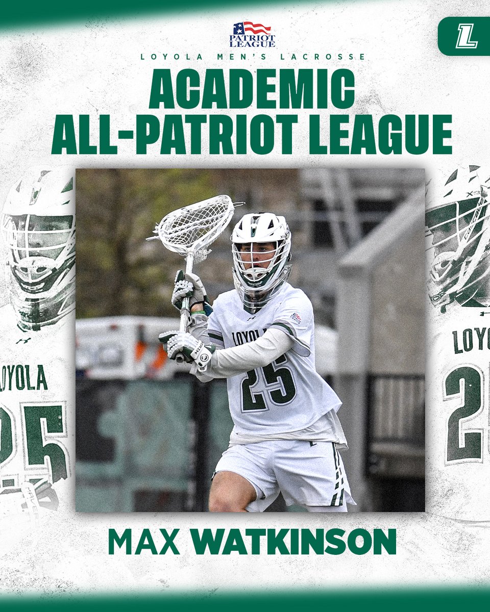 Loyola Men's Lacrosse (@loyolamlax) on Twitter photo ๐๐๐๐๐๐ฆ๐ข๐ ๐๐ฅ๐ฅ-๐๐๐ญ๐ซ๐ข๐จ๐ญ ๐๐๐๐ ๐ฎ๐!
Max Watkinson earned a spot on the conference academic team for his play on the field and work in the classroom!
loyo.la/3EHrTKL
#GoHounds // <a href="/LoyolaHounds/">Loyola Greyhounds</a> ๐๐๐๐๐๐ฆ๐ข๐ ๐๐ฅ๐ฅ-๐๐๐ญ๐ซ๐ข๐จ๐ญ ๐๐๐๐ ๐ฎ๐!
Max Watkinson earned a spot on the conference academic team for his play on the field and work in the classroom!
loyo.la/3EHrTKL
#GoHounds // <a href="/LoyolaHounds/">Loyola Greyhounds</a>