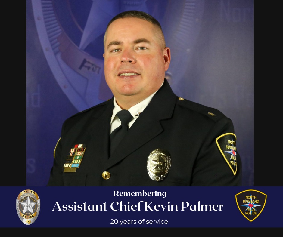 One year ago today, we lost our beloved Assistant Chief Kevin Palmer. His service, leadership, and heart left an enduring impact on NRHPD and the community he so deeply loved. 💙 #AlwaysRemembered #NRHPD