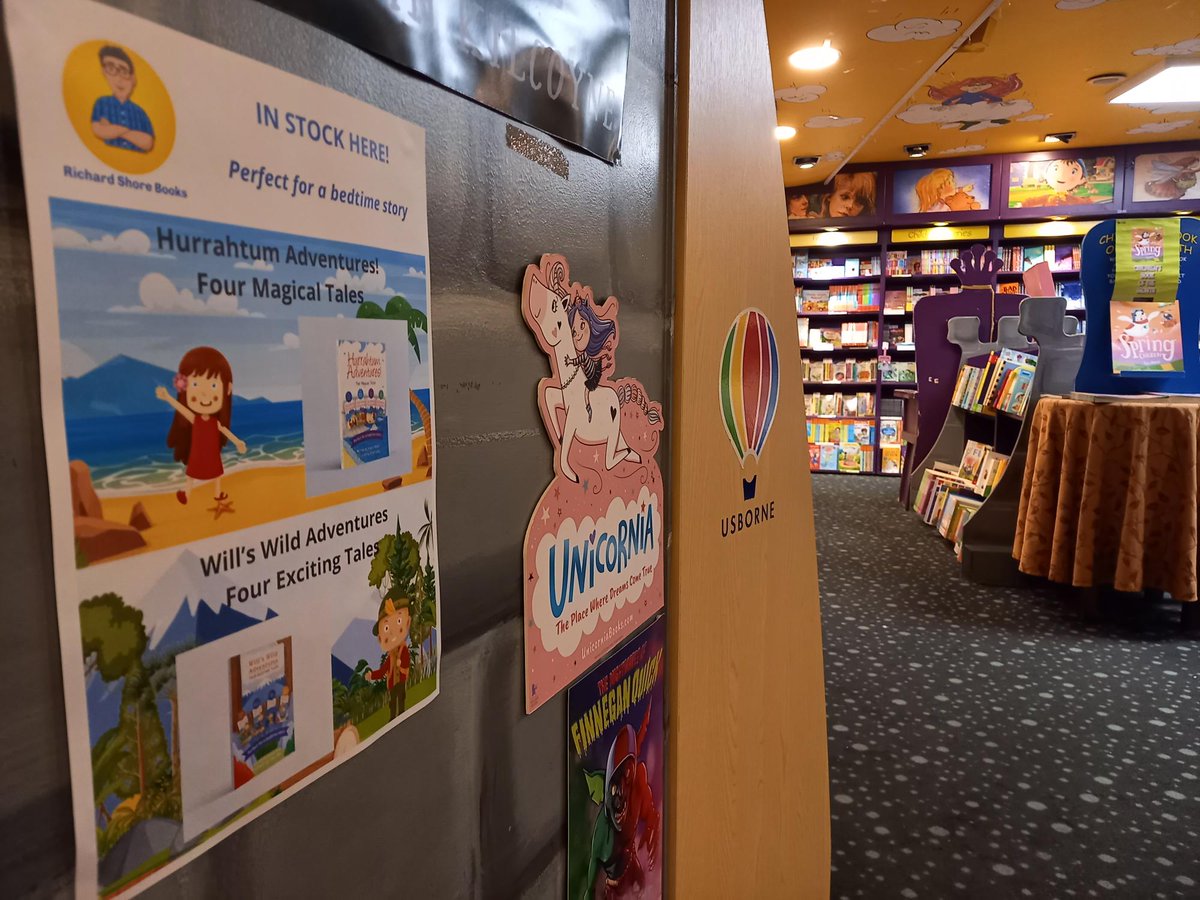 Richard Shore (@richardshorebks) on Twitter photo Excited to say that my bedtime story collections are now available in the Book Centre, Waterford!😍
Thanks so much to John Cotter for supporting Hurrahtum Adventures! and Will’s Wild Adventures.👏
25 Barronstrand St. <a href="/TheBookCentres/">The Book Centre</a> Excited to say that my bedtime story collections are now available in the Book Centre, Waterford!😍
Thanks so much to John Cotter for supporting Hurrahtum Adventures! and Will’s Wild Adventures.👏
25 Barronstrand St. <a href="/TheBookCentres/">The Book Centre</a>
