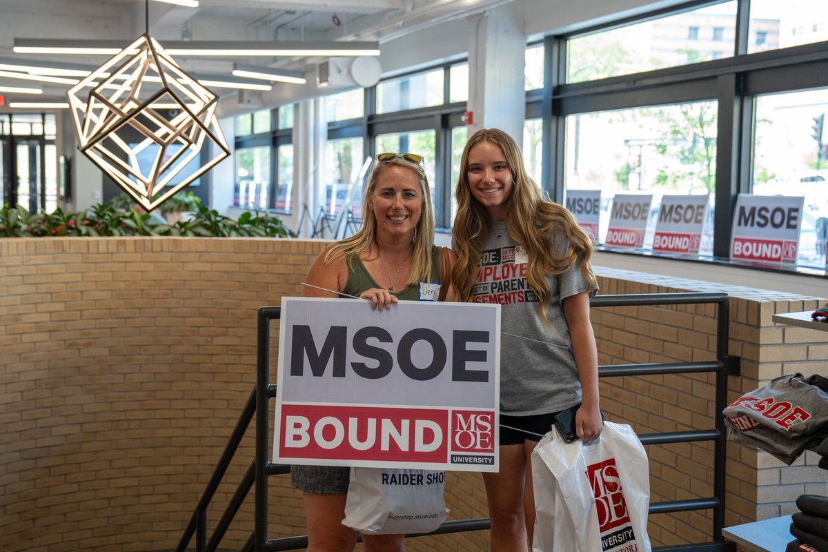 Happy National College Decision Day! We're excited for a new crew of Raiders joining the class of 2029! Be sure to tag us in your decision day posts! #MSOEbound