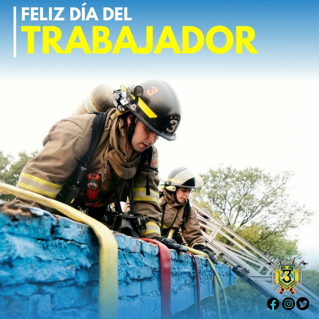 🛠️ ¡Feliz Día del Trabajador!
Desde la Tercera Compañía de Bomberos Sajonia saludamos a quienes sirven con esfuerzo y vocación.
Gracias a nuestros bomberos voluntarios por su entrega, valor y disciplina.
📞 Emergencias: 132
#K3 #CBVP #1deMayo #VidaPorVidas