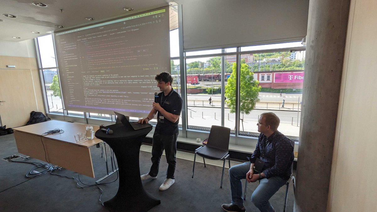 cedricclyburn's tweet image. This week at @MLPrague I had the opportunity to join some fellow @RedHat rockstars and deliver a 3-hour presentation on infusing your data into a model, with a deep dive on @InstructLab, #Docling, @vllm_project and beyond for production-ready AI systems for the enterprise!