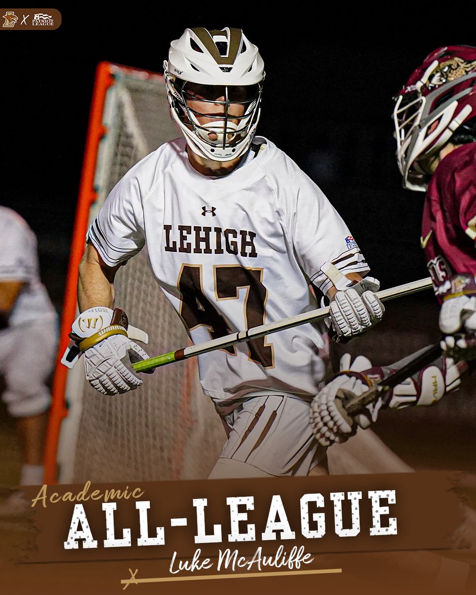 Luke McAuliffe continues to add to his resume, earning a spot on the Patriot League Academic All-League Team 👏

lehighsports.com/news/2025/5/1/…