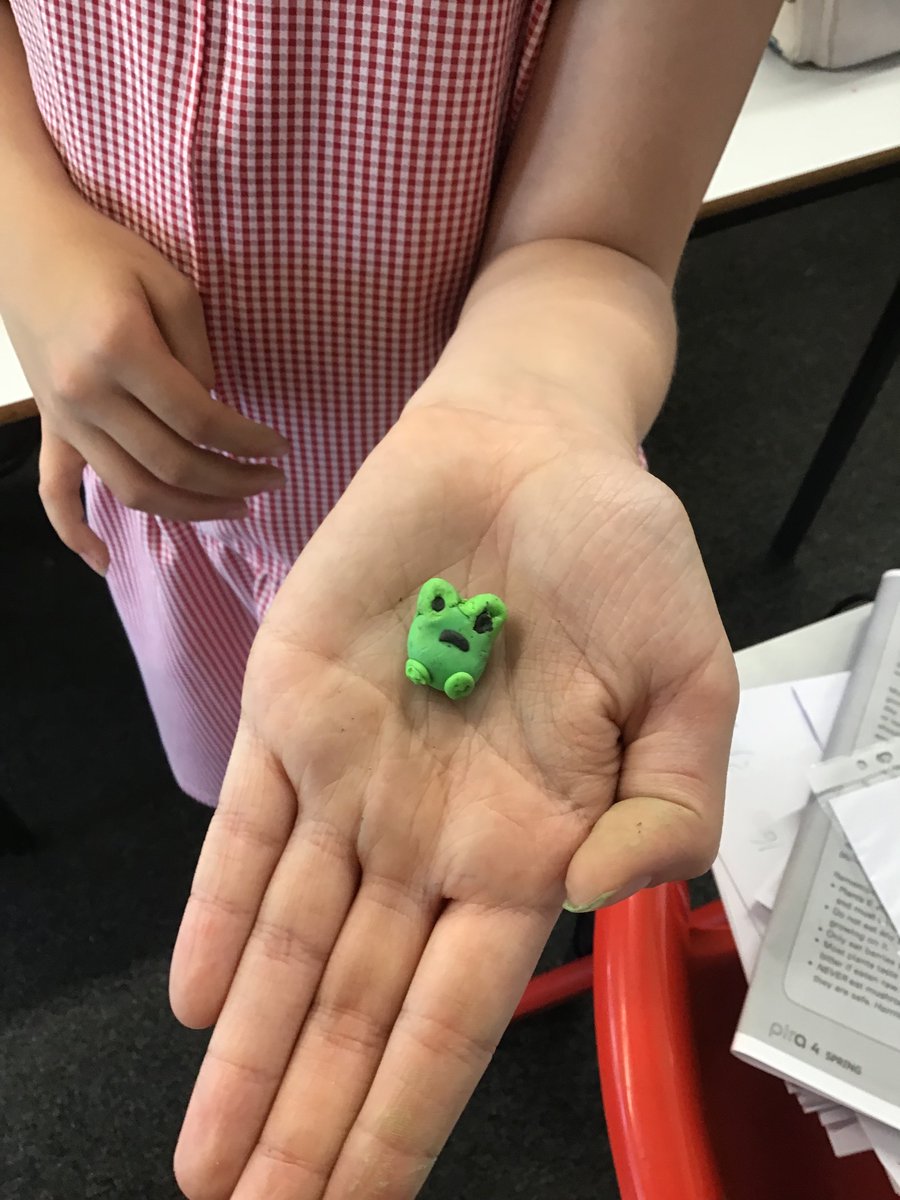Today after school Craft Club have had a free choice to make their own miniature creations out of colourful modelling clay. We love the imagination <a href="/jmatschools/">James Montgomery Academy Trust</a>