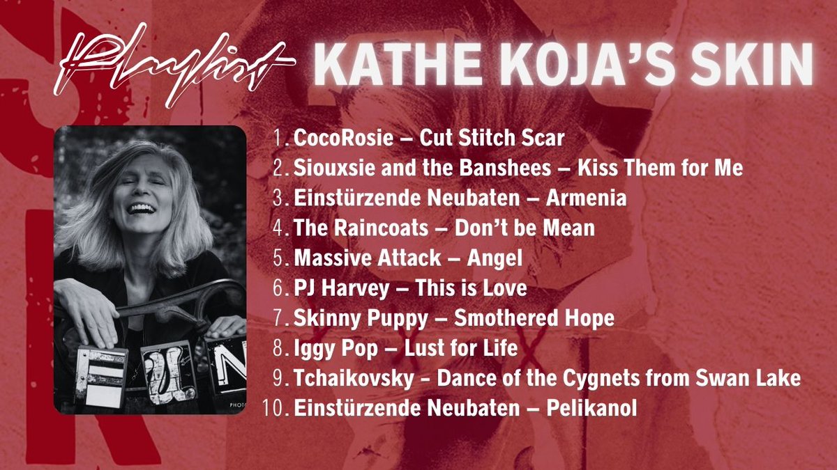 Kathe Koja shares her playlist for SKIN

bigindiebooks.com/2025/05/01/kat…

#BlogTour #MeerkatPress #bigindiebooks #bookstagram #booktok #booktwitter #smallpress #indiebooks #booknerds #bibliophiles #mustread @meerkatpress