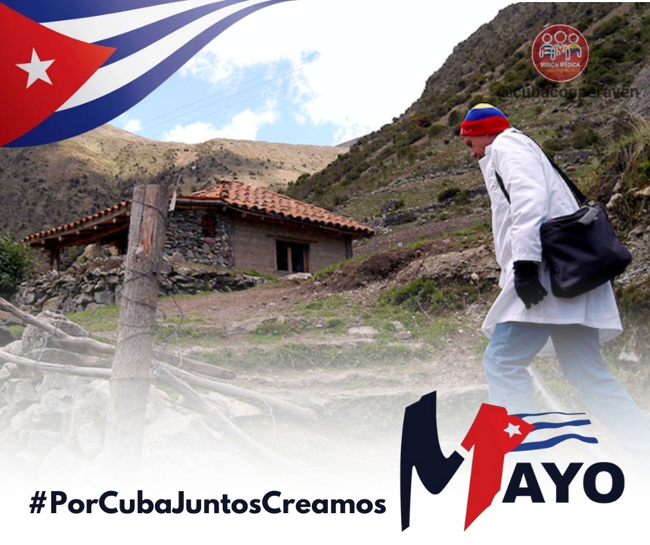 Misión Médica Estado Guárico. (@cubacooperaveg) on Twitter photo Los colaboradores celebramos este 1ro de mayo más unidos y solidarios, brindando salud en cada rincón. #PorCubaJuntosCreamos #CubaPorLaVida <a href="/cubacooperaven/">Misión Médica Cubana en Venezuela</a> <a href="/MINSAPCuba/">Ministerio de Salud Pública de Cuba</a> <a href="/japortalmiranda/">José Angel Portal Miranda</a> Los colaboradores celebramos este 1ro de mayo más unidos y solidarios, brindando salud en cada rincón. #PorCubaJuntosCreamos #CubaPorLaVida <a href="/cubacooperaven/">Misión Médica Cubana en Venezuela</a> <a href="/MINSAPCuba/">Ministerio de Salud Pública de Cuba</a> <a href="/japortalmiranda/">José Angel Portal Miranda</a>