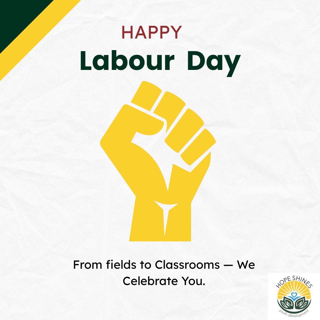 Today, we celebrate everyone who plays a part in building our communities—from the farmers who feed us, to the doctors who heal us, and the teachers who shape the hearts and minds of our children. 

Your effort matters. Your impact lasts. Thank you for everything you do!