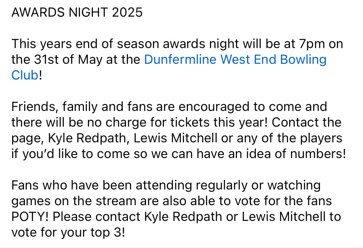 Dunfermline West End AFC (@dweafc) on Twitter photo 